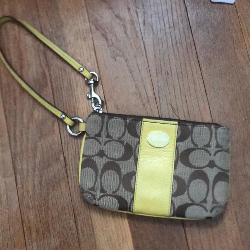 COACH wallet wristlet
